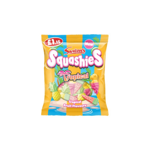 SQUASHIES TROPICAL 1x12x100G PMP &Acirc;&pound;1.15