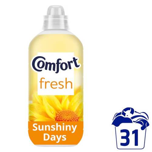 COMFORT SUNSHINY DAYS FABRIC CONDITIONER 1x8x930ML PMP &Acirc;&pound;2.39