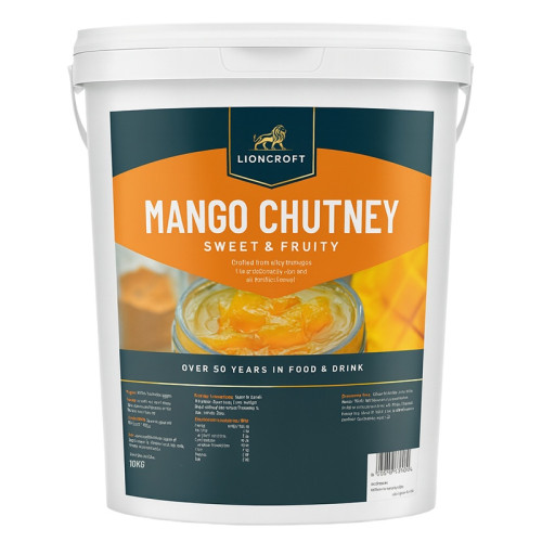 LIONCROFT SWEET MANGO CHUTNEY 1x10KG