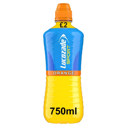 LUCOZADE SPORT ORANGE BOTTLE 1x12x750ML PMP &Acirc;&pound;2