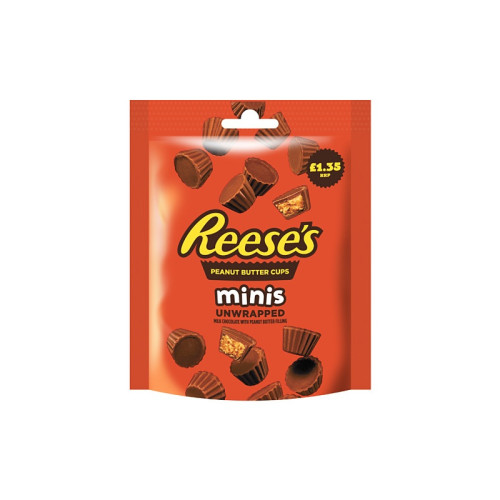 REESES ORIGINAL PEANUT BUTTER CUP MINI CHOCOLATE 1x16x68G PMP &Acirc;&pound;1.35