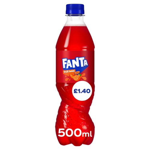 FANTA FRUIT TWIST BOTTLE 1x12x500ML PMP &Acirc;&pound;1.40