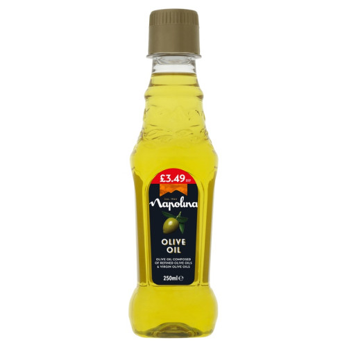 NAPOLINA OLIVE OIL 1x6x250ML PMP &Acirc;&pound;3.49
