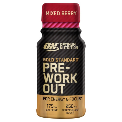 OPTIMUM PRE WORKOUT MIX BERRIES BOTTLE 1x12x60ML PMP &Acirc;&pound;1.99