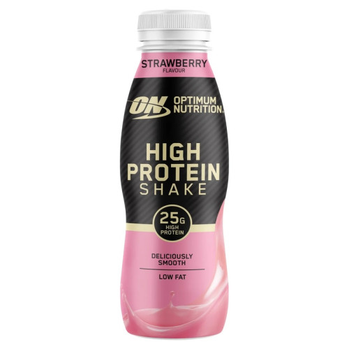 OPTIMUM PROTEIN STRAWBERRY BOTTLE 1x6x330ML PMP &Acirc;&pound;2.99