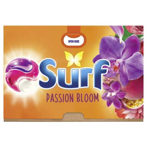 SURF PASSION BLOOM WASHING LAUNDRY CAPSULES 1x4xPK PMP &Acirc;&pound;3.99
