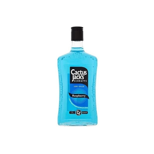 CACTUS JACKS SCHNAPPS RASPBERRY LIQUEUR BOTTLE 1x50CL PMP &Acirc;&pound;6.99