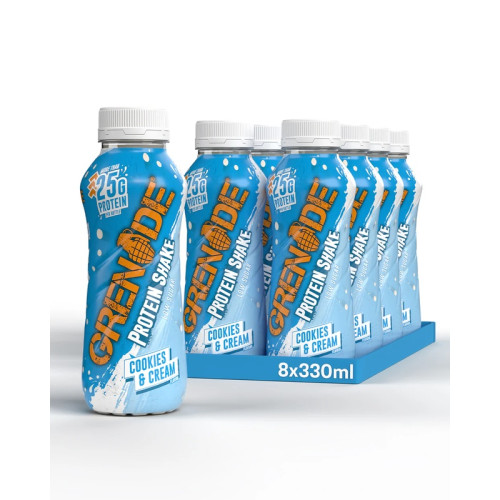 GRENADE PROTEIN SHAKE COOKIES & CREAM BOTTLE 1x8x330ML
