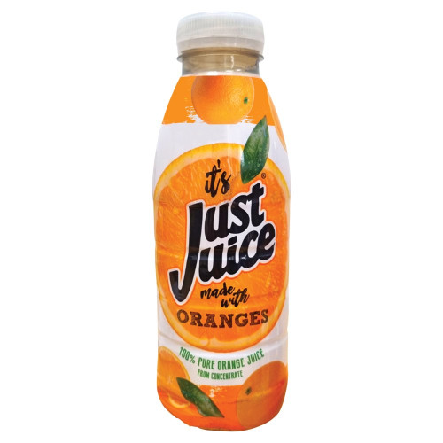 JUST JUICE ORANGE BOTTLE 1x12x500ML