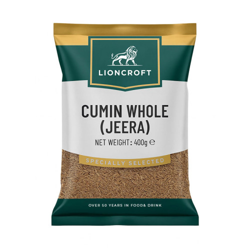 LIONCROFT CUMIN WHOLE(JEERA) 1x15x400G