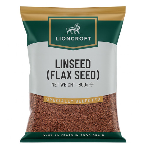 LIONCROFT (FLAX SEEDS) LINSEEDS 1x800G