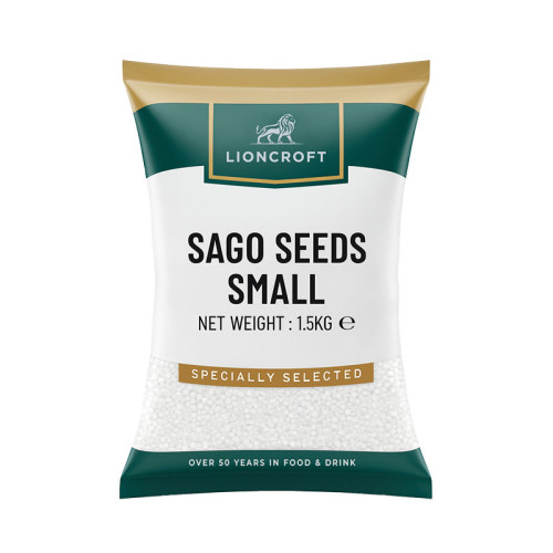 LIONCROFT SAGOO SEEDS SMALL 1x6x1.5KG