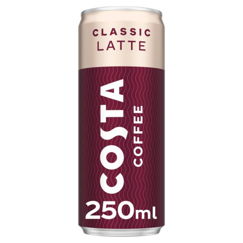 COSTA COFFEE LATTE 1x12x250ML