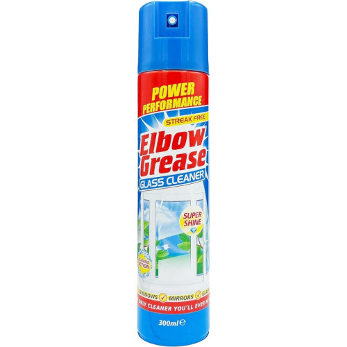 ELBOW GREASE GLASS CLEANER 1x12x300ML