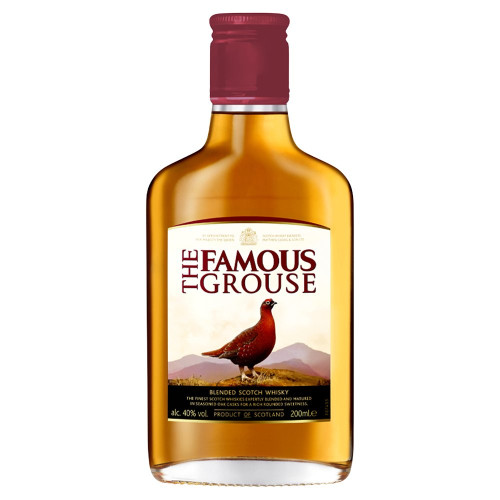 THE FAMOUS GROUSE BLENDED SCOTCH WHISKY BOTTLE 1x20CL PMP &Acirc;&pound;6.79