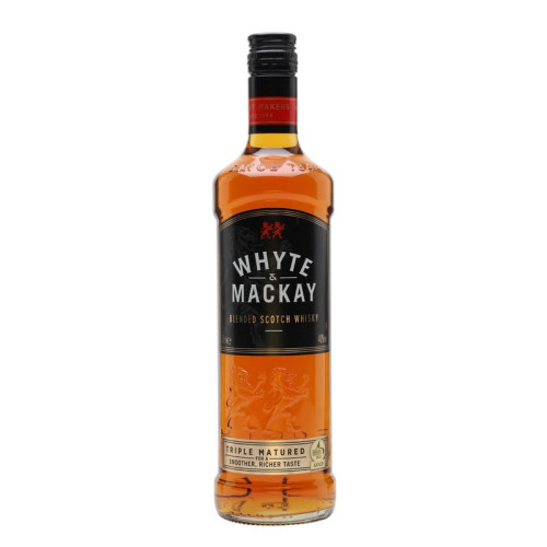 WHYTE & MACKAY BLENDED TRIPLE MATURED SCOTCH WHISKY BOTTLE 6x70CL PMP &Acirc;&pound;18.99