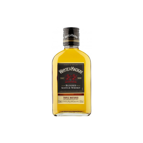 WHYTE & MACKAY BLENDED TRIPLE MATURED SCOTCH WHISKY BOTTLE 1x20CL PMP &Acirc;&pound;6.79