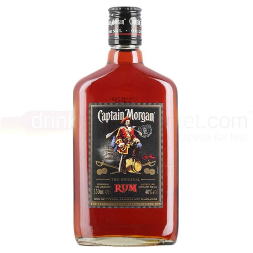 CAPTAIN MORGAN ORIGINAL DARK RUM BOTTLE 1x35CL