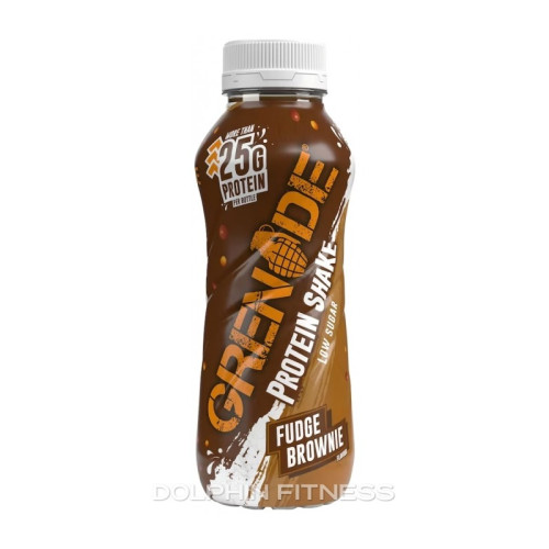 GRENADE PROTEIN SHAKE FUDGE BROWNIE BOTTLE 1x8x330ML