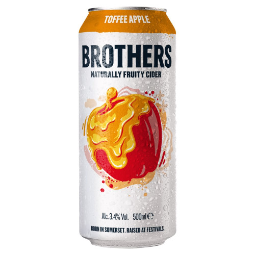 BROTHERS TOFFEE APPLE CIDER BOTTLE 1x10x500ML