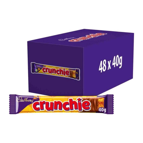 CADBURY CRUNCH CHOCOLATE BAR 1x48x40G