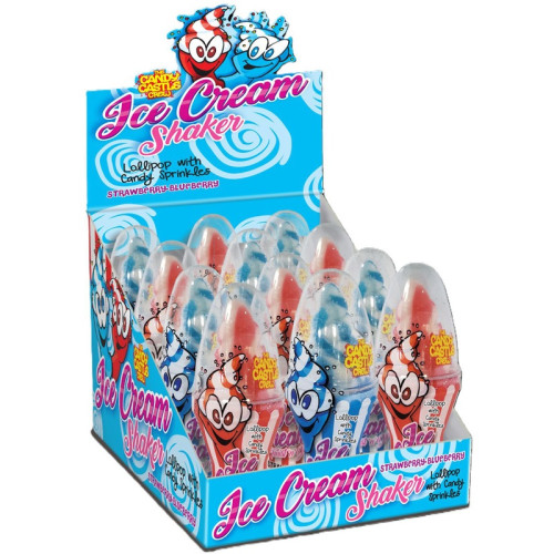 CANDY CASTLE ICE LOLLY POP SWEETS 1x24x58G