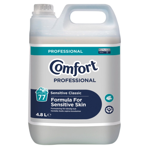 COMFORT PROFESSIONAL COMPLETE SENSITIVE FABRIC CONDITIONER 1x4.8L