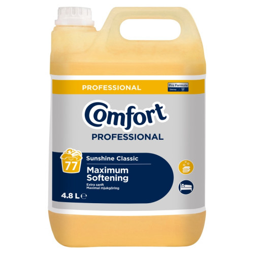 COMFORT PROFESSIONAL COMPLETE SUNSHINE FABRIC CONDITIONER 2x4.8L