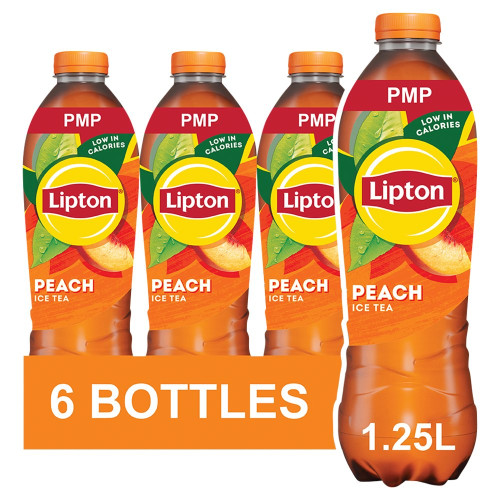 LIPTON ICE TEA PEACH BOTTLE 1x6x1.25L PMP &Acirc;&pound;1.79