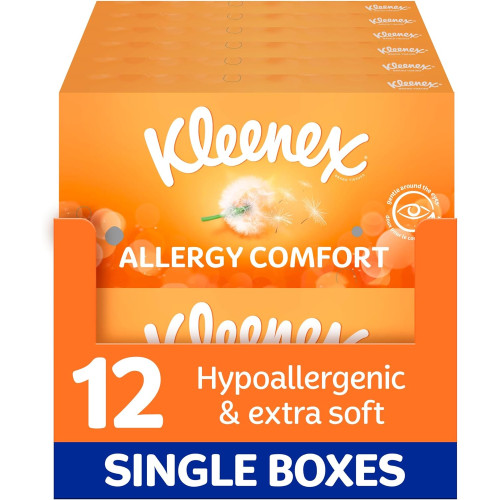 KLEENEX ALLERGY TISSUES BOX 1x12x56s