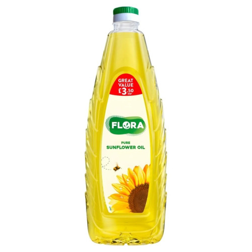 FLORA PURE SUNFLOWER OIL 1x8x1L PMP &Acirc;&pound;3.50