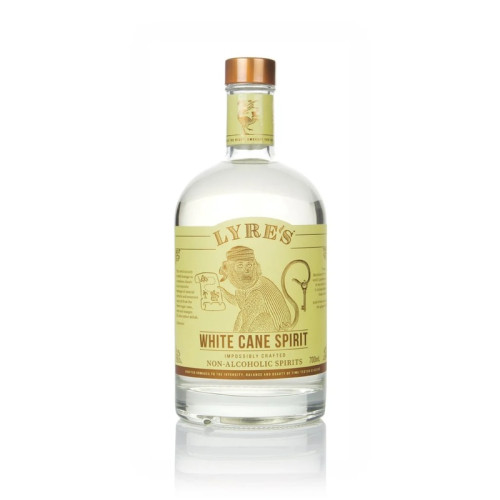 LYRES WHITE CANE SPIRIT ZERO RUM BOTTLE 1x70CL
