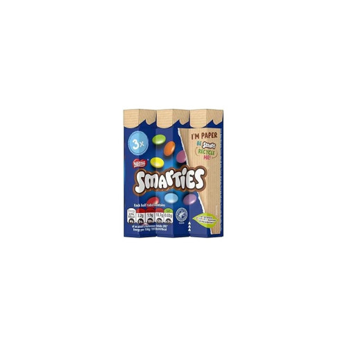 SMARTIES CHOCOLATE HEXATUBE 1x16x3PK