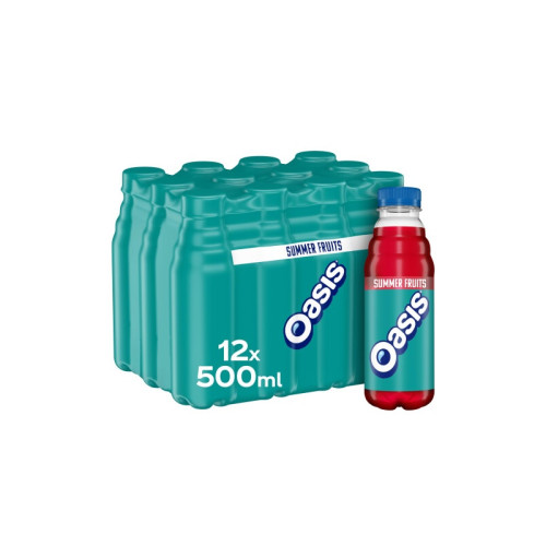 OASIS SUMMER FRUITS 12 PACK BOTTLE 1x12x500ML PMP &Acirc;&pound;1.4