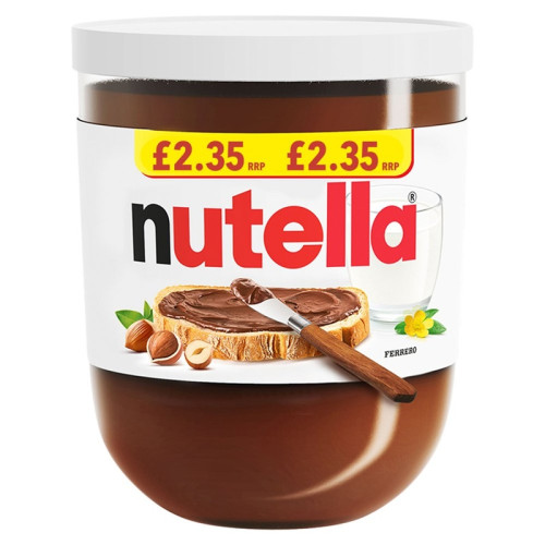 NUTELLA COCOA CHOCOLATE SPREAD JAR 1x6x200G PMP &Acirc;&pound;2.35