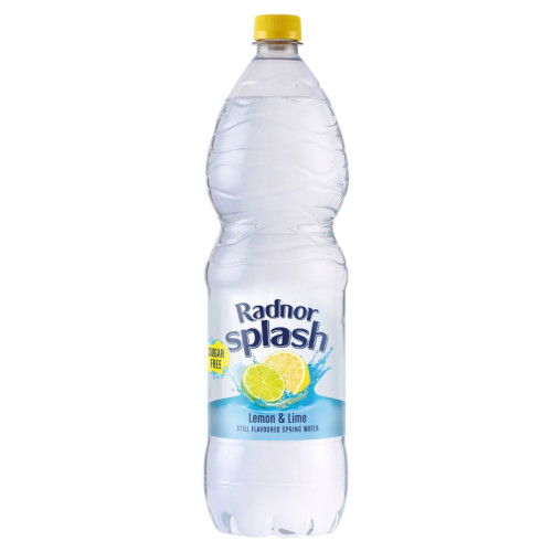 RADNOR SPLASH LEMON LIME BOTTLE 1x6x1.5L