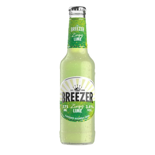 BACARDI BREEZER LIME READY TO DRINK BOTTLE 12x27.5CL