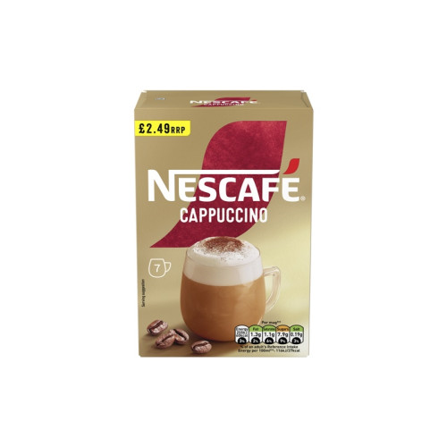 NESCAFE CAPPUCCINO INSTANT COFFEE 108.5G 6x108.5G &Acirc;&pound;2.49