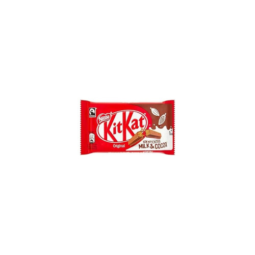 KITKAT 4 FINGER MILK CHOCOLATE BAR 1x24x5G PMP &Acirc;&pound;0.89