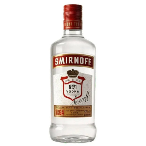 SMIRNOFF RED VODKA BOTTLE 6x50CL PMP &Acirc;&pound;14.09