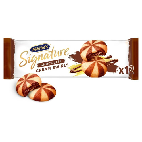 MCVITIES CHOCOLATE CREAM SWIRL 15x142G PMP &Acirc;&pound;2.25