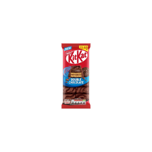 KITKAT DOUBLE CHOCOLATE SHARING BAR 15x99G PMP &Acirc;&pound;1.65