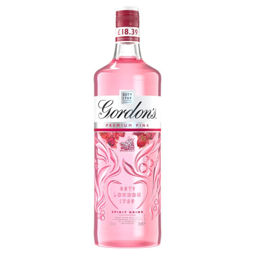 GORDONS PREMIUM PINK 6x70CL PMP &Acirc;&pound;18.39