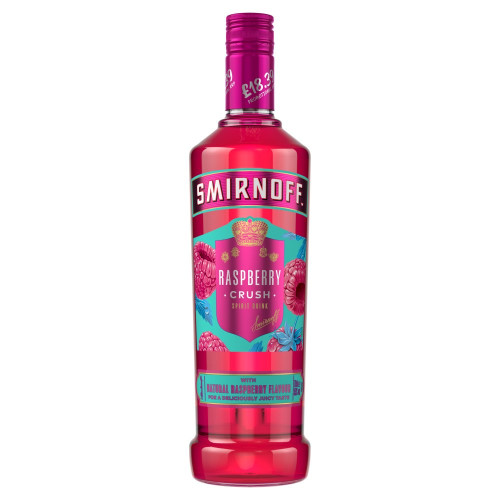 SMIRNOFF RASPBERRY CRUSH 1x70CL PMP &Acirc;&pound;18.39