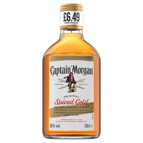 CAPTAIN MORGAN SPICE GOLD 48x20CL PMP &Acirc;&pound;6.49