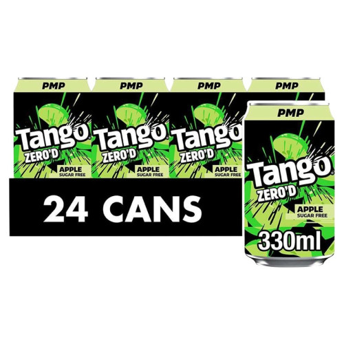 TANGO APPLE SUGAR FREE 24x 330ML PMP &Acirc;&pound;0.75
