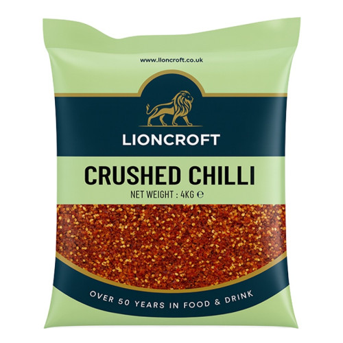 LIONCROFT CRUSHED CHILLI 1x4KG