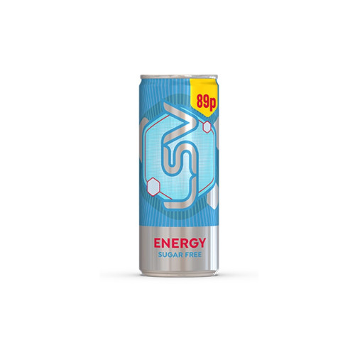 LSV SUGAR FREE ENERGY CAN 12x500ML PMP &Acirc;&pound;0.89