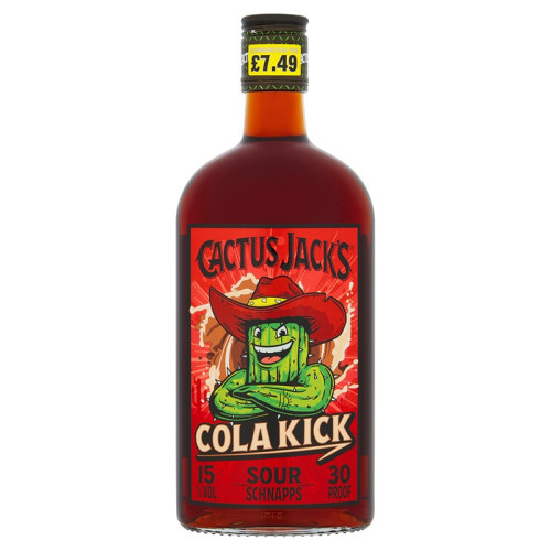 CACTUS JACKS COLA BOTTLE 6x50CLPMP &Acirc;&pound;7.49