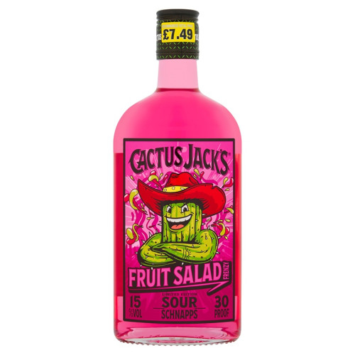 CACTUS JACKS FRUIT SALAD BOTTLE 1x50CL PMP &Acirc;&pound;7.49